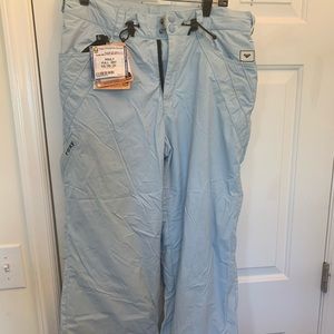 Sky Blue Roxy Snowboard Pants